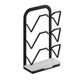 thumbnail image 2 of Estante de pared para tapas de ollas | Organizador de cocina, acero inoxidable, montaje seguro, ahorra espacio, cocina moderna, cocineros caseros, soporte para tabla de cortar, organizador, 2 of 8