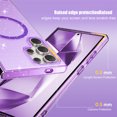 thumbnail image 5 of S25 Ultra Transparent Magnetic Case, Starlit Sky Design, Shockproof Protective Cover, Wireless Charging Compatible, Thin & Light, Anti-Fingerprint, 5 of 6
