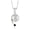 Black Diamond, variant on 925 Sterling Silver Round Red Ruby and Cultured Freshwater Pearl Shooting Star Pendant Necklace for Women (0.12 Cttw, with 18 inch Silver Chain)