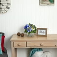 thumbnail image 5 of Nearly Natural Mixed Hydrangea Artificial Flowers with Vase, Blue, 5 of 5