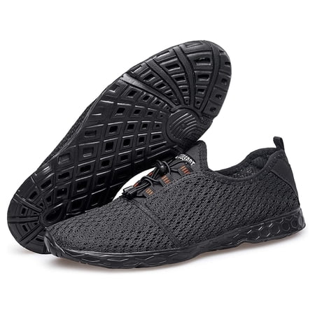 DOUSSPRT Men's Water Shoes Quick Drying Sports Aqua Shoes