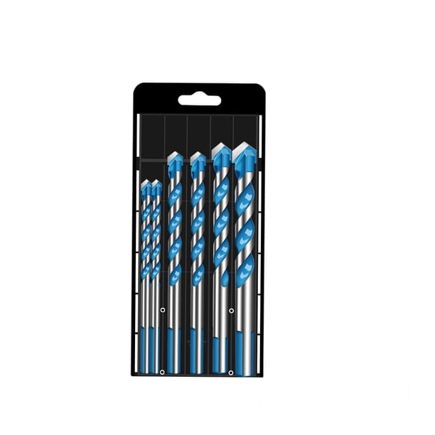 Juego de Brocas Multifuncionales de Aleación para Herramientas Eléctricas para Baldosas de Plástico de Tungsteno 5 6 8 10 12 mm Sunnimix