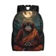 thumbnail image 1 of Easygdp Banana Leaf Meditating Gorilla Mochila Versátil y Elegante: Comodidad, Almacenaje y Durabilidad para la Universidad, Trabajo, Viajes y Uso Diario, 1 of 8