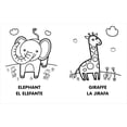 thumbnail image 4 of Bilingual Fun with Colors, Shapes, Numbe My First English-Spanish Children's Coloring Book: Bilingual Fun with Colors, Shapes, Numbers, and Letters, (Paperback), 4 of 9