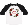 thumbnail image 3 of Inktastic Feliz Navidad Poinsettia Boys or Girls Toddler T-Shirt, 3 of 5