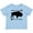 AE-Light Blue, variant on Inktastic Buffalo Cute Animal Western Boys or Girls Baby T-Shirt