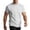 *Gray, variant on VBVC Men's Baggy Raglan Short Sleeve T-Shirt,Summer Ribbed Mock Neck Athletic Top For Men,Black,M-3XL