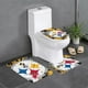 thumbnail image 1 of Juego de 3 alfombras de baño del equipo Steelers Alfombra antideslizante para baño de 24 x 16 pulgadas, 1 of 7