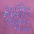 thumbnail image 3 of CafePress - UNICORN KISSES And MERMAID WISHES T Shirt - Women's V-Neck Dark T-Shirt, 3 of 4