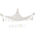 thumbnail image 1 of Filet de Rangement pour Jouets 110X80CM Grand Hamac pour Jouets Fait Main Support Mural pour Jouets, 1 of 8