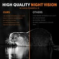 thumbnail image 4 of GTHUNDER Jumelles de Vision Nocturne - Lunettes de Vision Nocturne Numériques Infrarouges Rechargeables 4K, 4 of 7