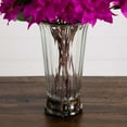 thumbnail image 4 of Nearly Natural 30in. Artificial Bougainvillea Arrangement in Glass Vase, 4 of 6