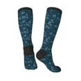 thumbnail image 4 of Balery Rose Flowers Printed Novelty Socks Men's Women's Crew Socks Sports Socks Knee High Socks Cotton Socks Quirky and Cool Socks, 4 of 9