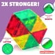 thumbnail image 5 of Playmags 150-Piece Magnetic Tiles Building Set – 3D Magnet Building Blocks, Creative Imagination, Inspirational, Educational STEM Toys for Kids with 1 Car, 5 of 5