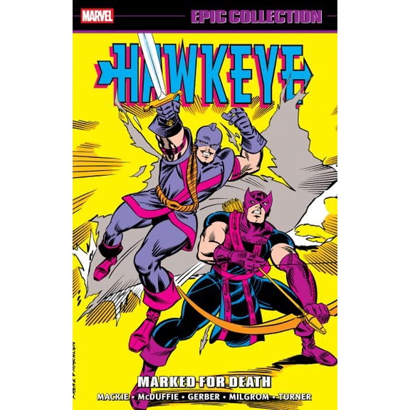 Pre-Owned Hawkeye Epic Collection: Marked for Death, (Paperback)