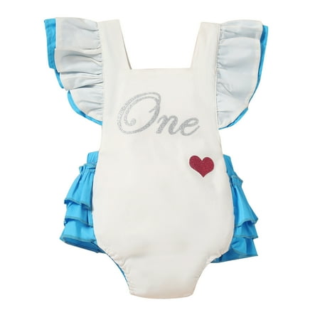 

Baby Girls Cotton Printed Summer Spring Valentine s Day Sleeveless Romper Bodysuit Clothes