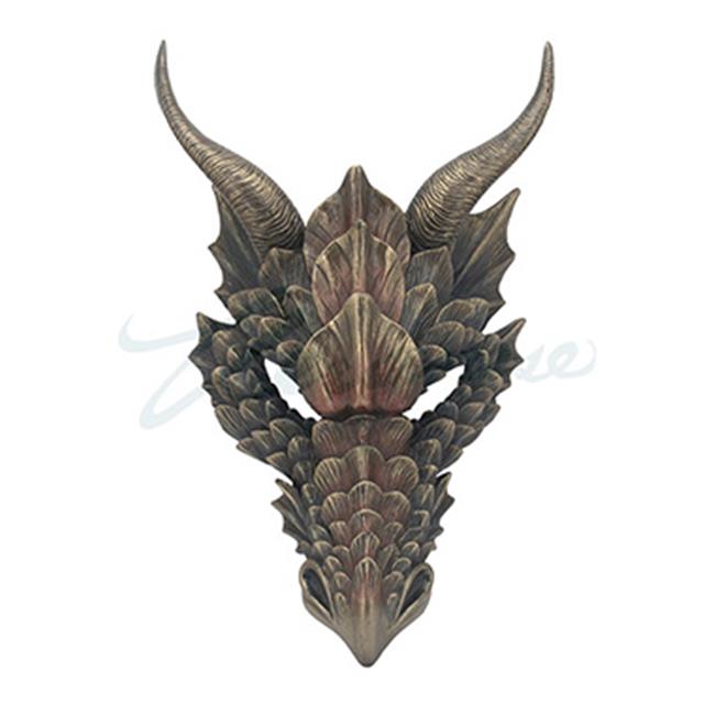 Veronese Design WU76464A4 Dragon Head Wall Mask Medieval Decor ...