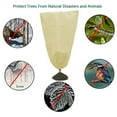thumbnail image 6 of 1PC Winter Cover with Drawstring - 31.5 x 39.37 Inch Beige Freeze Protection Cover Bag, Waterproof Shelter for Outdoor Garden Plants, Shrubs & Saplings, 6 of 9