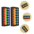 thumbnail image 4 of SHISUYAN 2PCS Educational Abacus Students ABS Abacus Kids Colorful Arithmetic Abacus, 4 of 7