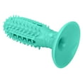 thumbnail image 4 of Bite Resistant Dog Toy, Puppy Toothbrush Natural Rubber Fixed Suction Cup Pet Rubber Toothbrush  For  Care For Teeth Training Lake Blue, 4 of 8