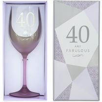 40 - Gift Boxed 19 oz Crystal Wine Glass