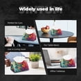 thumbnail image 7 of Logiee Butterfly Flower Cascade Print Tissue Box Cover,Stylish Tissue Box Holder Decorative Tissue Cover for Bathroom Toilet Bedroom Living Room Table Desk Office, 7 of 7