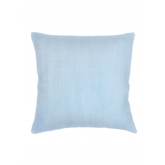 So Soft Linen Light Blue Pillow 20x20 22x22 / Down Alternative