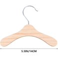 thumbnail image 2 of 10 Uds. Perchas para ropa de perro, estantes de madera para mascotas, estantes para disfraces de mascotas para el hogar, perchas para muñecas, perchas antideslizantes para ropa para mascotas (tam, 2 of 5