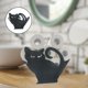 thumbnail image 4 of Lindo Tejido Almacenamiento de Hierro Organizador de Baño de Baño Decoración de Piso de Baño Accesorios de Baño único Forma de Animales Decorativos Pa 36.5x12x24.5cm Macarena Soporte de papel de papel, 4 of 8