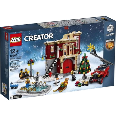 Pre-Owned LEGO Creator Expert Winter Village Fire Station 10263 Building Set