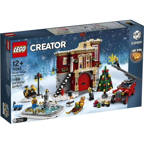Pre-Owned LEGO Creator Expert Winter Village Fire Station 10263 Building Set
