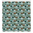 thumbnail image 3 of Ambesonne Dogs Shower Curtain, Polygonal Art Different Breeds, 69"Wx70"L, Multicolor, 3 of 3