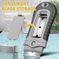 thumbnail image 4 of DIYSELF Razor Blade Scraper, 1 Pack Razor Scraper with 15 Razor Blades,, 4 of 6