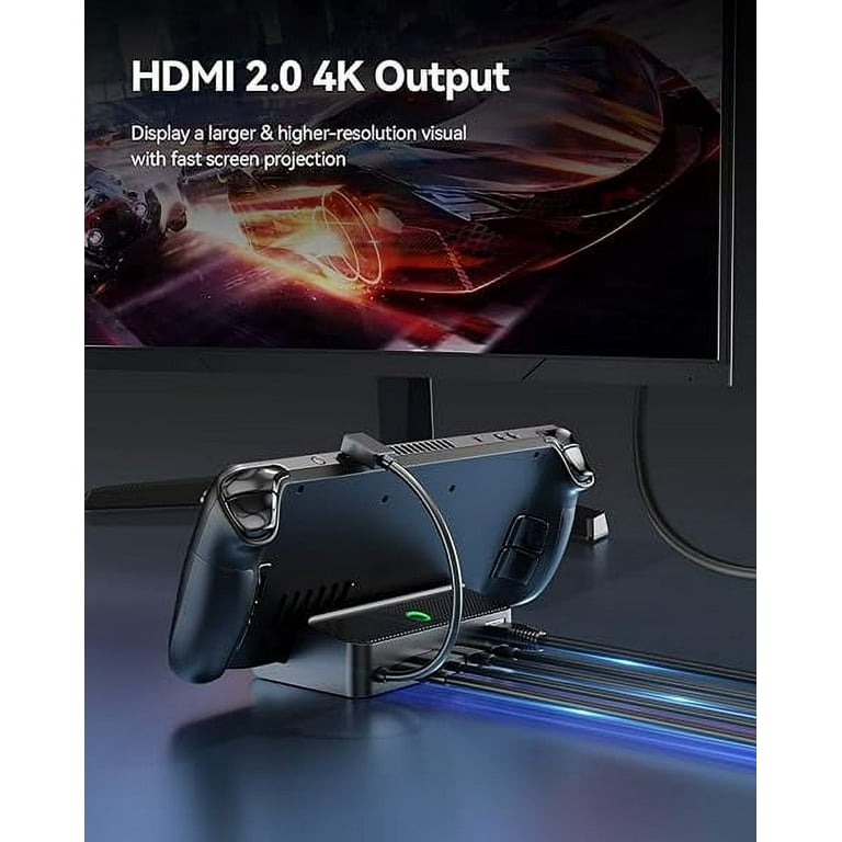 Steam Deck 256GB+5 in 1 ドック Amazon.com: Portable Steam Deck Dock 5-in-1 USB C Hub