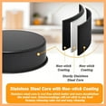 thumbnail image 4 of 2 Pieces 8 Inch Round Cake Pan Set with Removable Loose Bottom, Stainless Steel Core, Nonstick & Deep for Baking Birthday & Wedding Cakes, Send Goods from Local Warehouse, 4 of 5