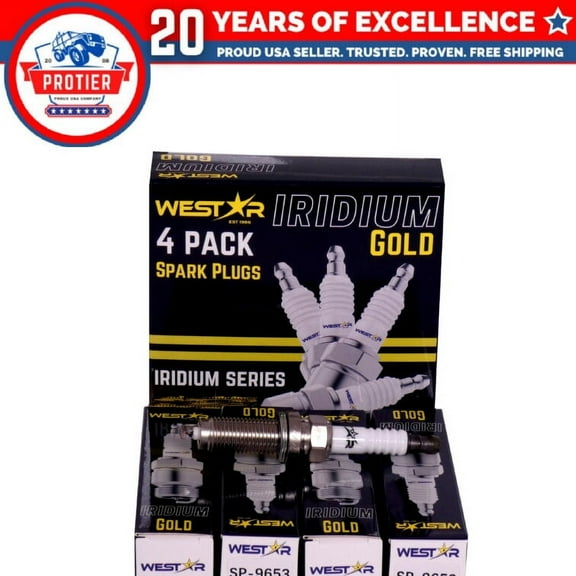 4x LASER IRIDIUM Spark Plug 95660 SP-9652 for 2017-2020 Honda CR-V/ Civic 1.5L Turbo