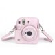 thumbnail image 2 of Estilosa Bolsa para Cámara de Cuero PU para Instax para Mini 12 - Con Correa Para El Hombro Y, 2 of 12