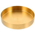 thumbnail image 3 of LEORX Elegant Golden Jewelry Dish Tray Made of Stainless Steel for Desktop and Countertop Use, 3 of 8
