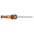 thumbnail image 1 of KFFKFF Electric Hedge Trimmer, 1200 RPM, Cordless  Hedge Trimmer for Low Branch, 20V 2A Battery, Bush Trimmer with 20 in Dual Action Blade & Secure Design, Gardening Trimmer, 1 of 9