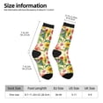 thumbnail image 2 of Honeii Sunflower Cornflower Poppy Print Adult Socks,Crew Socks,Casual Calf Socks,Daily Wear Socks for Men & Women, Perfect for Sports, Casual and Everyday Use, 2 of 6