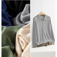 thumbnail image 4 of UZMOG Cardigan Sweaters for Women, Lightweight Trendy Long Sleeve Lapel Collar Button Down Sweater Cardigans, 4 of 5