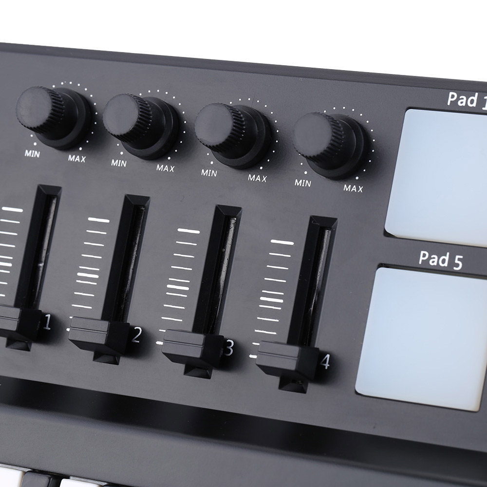 Worlde Panda mini Portable Mini 25-Key USB Keyboard and Drum Pad MIDI Controller