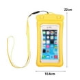 thumbnail image 6 of Eoperou Mobile Waterproof Bag with Lanyard Touch Screen Good Seal Leakproof Underwater Dry Bag Beneath Water Cellphone Protector Beach Swimming Cellphone Sealer, 6 of 8