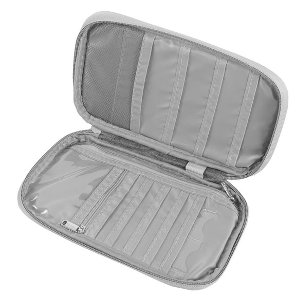 Travel Wallet Passport Holder Travel Document Case Multi-use Data Case (Random Style)