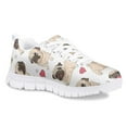 thumbnail image 2 of Pzuqiu Kids Running Shoes Cartoon Pug Dog Print Breathable Air Mesh Sneakers Ultralight Comfortable Tennis Shoes for Child Size 13, 2 of 7