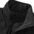 thumbnail image 6 of 50% off Clear! safuny Multiple Pockets Outdoor Sports Photography Jacket for Men Standing Collar Zipper Holiday Sleeveless Lightweight Athletic Casual Waistcoat Coat Clearance Black XXL, 6 of 8