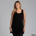 thumbnail image 4 of Plus Size Sleeveless Tunic Tank, 4 of 5
