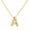 A, variant on Bubble Letter Necklace for Women Dainty Balloon Initial Alphabet Pendant Polished 18k Gold Plated Letter Pendant Statement Necklaces Friendship Jewelry Gifts