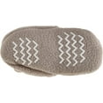 thumbnail image 4 of Hudson Baby Baby and Toddler Cozy Fleece and Faux Shearling Booties, Neutral Gray, 12-18 Months, 4 of 7