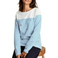thumbnail image 4 of Joules Women's Harbour Emb Long Sleeve T-Shirt - Bees Stripe Embroidery US2 / UK6, 4 of 6